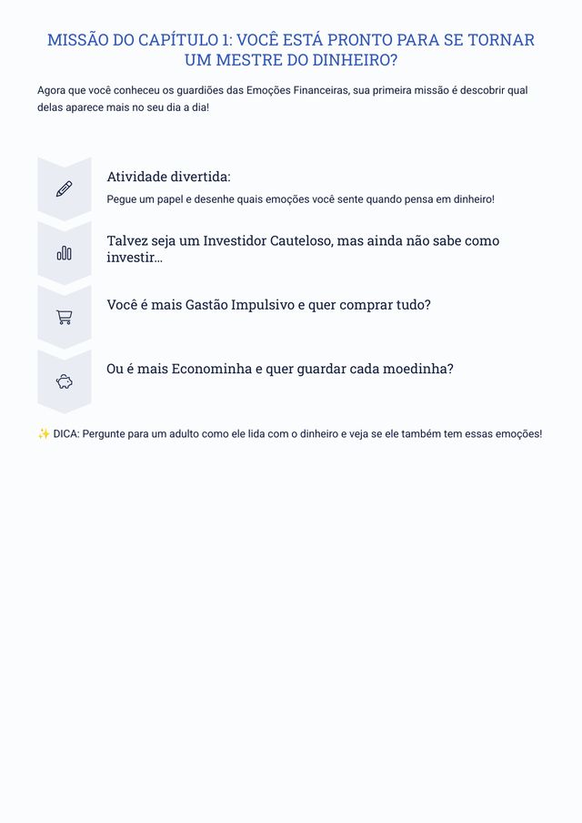 Missão Interativa – Capítulo 1